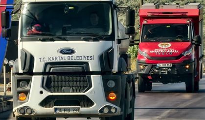 KARTAL’DAN BALIKESİR’DEKİ YANGINLA MÜCADELEYE DESTEK