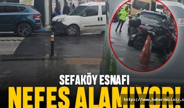 Sefaköy'de yol çalışması bir türlü bitmek bilmiyor