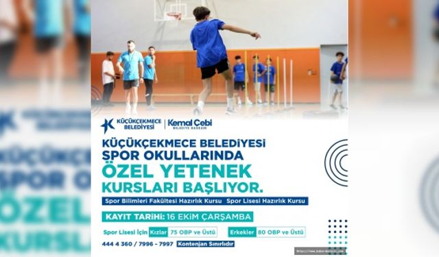 Küçükçekmece'de eğitime ara yok