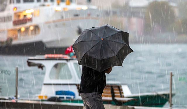 AKOM’dan İstanbul için sağanak uyarısı