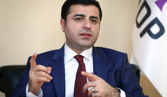DEM Parti'den Meclis'e Selahattin Demirtaş İçin Genel Görüşme Talebi