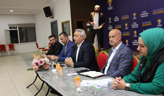 Ak Parti Esenyurt Teşkilatı Danışma Meclisinde Gündemi Masaya Yatırdı