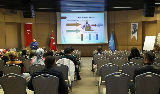 Temel İş Sağlığı ve Güvenliği Eğitimi Personellere Verildi