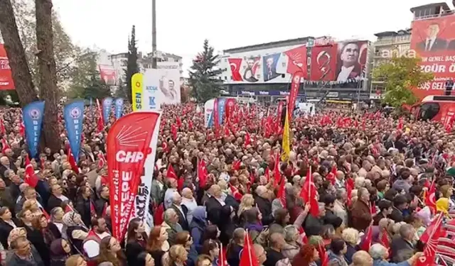 CHP Ordu’da Miting Düzenledi: Özgür Özel Konuştu