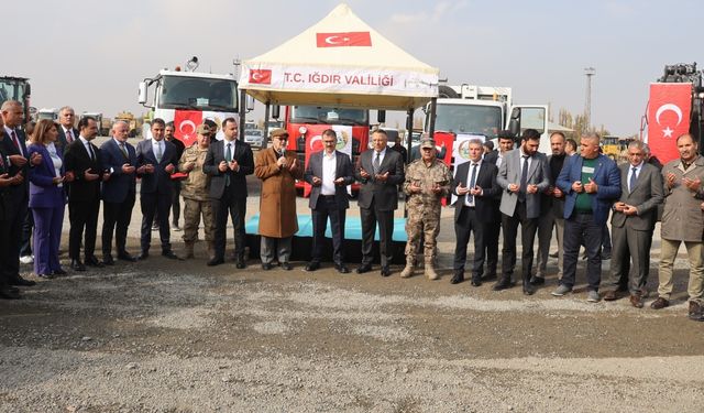 Iğdır’a Yeni Araçlar, Hizmet Kalitesi Artacak