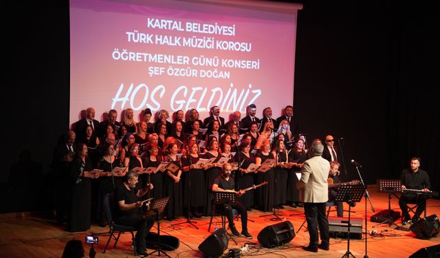 Kartal Belediyesi’nden Öğretmenler Gününe Özel Türkü Gecesi