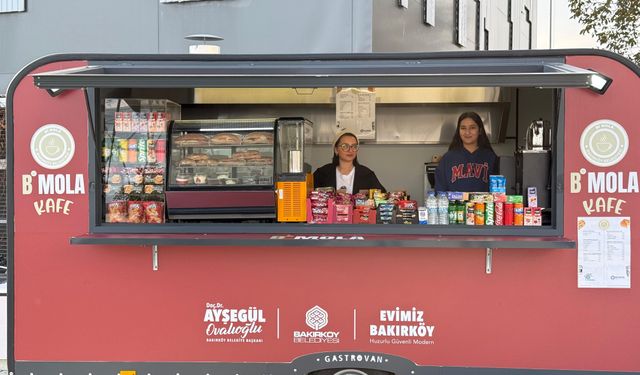 Bakırköy’de Uygun Fiyatlı Yeni Durak: B’Mola Karavan Kafe Hizmete Açıldı