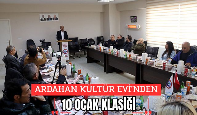 Ardahan Kültür Evi'nden 10 Ocak Klasiği
