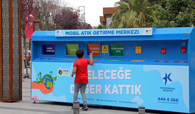 KÜÇÜKÇEKMECE’DE SIFIR ATIK ADIMLARI GÜÇLENİYOR