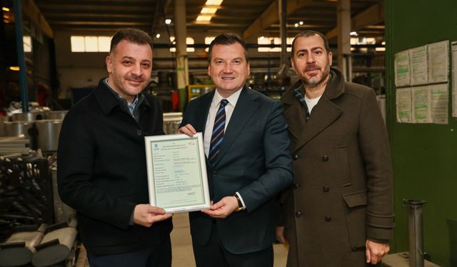 Başkan Balcıoğlu’ndan Hobiex Otomotiv’e Ziyaret