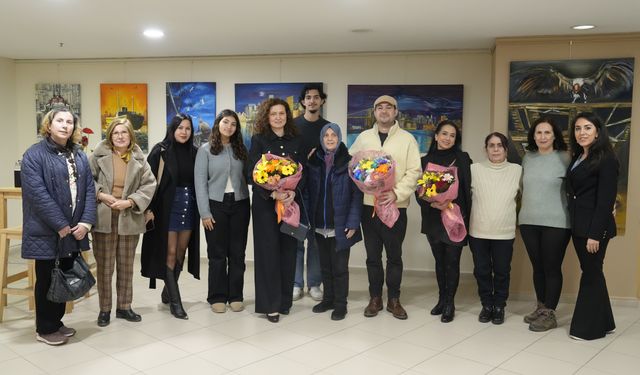 ‘Tesadüf 3’ Resim Sergisi Kartal’da Açıldı