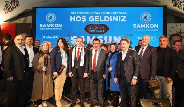 SAMKON İftarında Hemşehrilik Buluşması