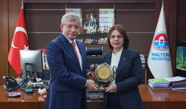 Davutoğlu’ndan Başkan Köymen’e Ziyaret
