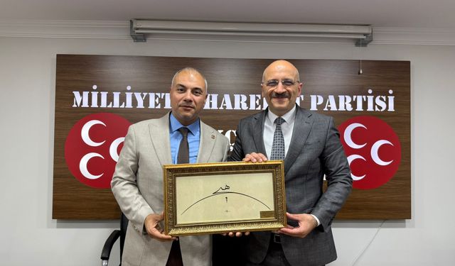 BBP’DEN MHP KÜÇÜKÇEKMECE’YE ZİYARET