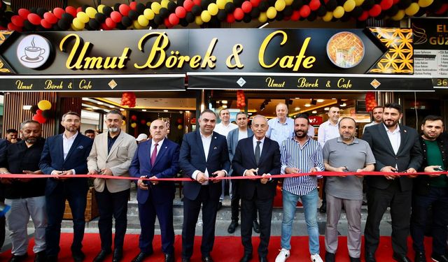 Küçükçekmece’de Lezzet ve İstihdama Yeni Adres: Umut Börek & Cafe Açıldı