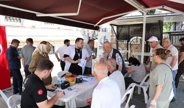 Bağcılar'da Camilerde Ücretsiz Sağlık Taraması