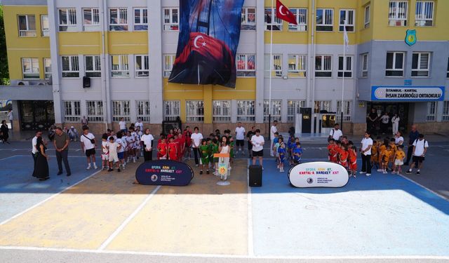KARTAL'DA YAZ SPOR OKULU'NUN İLK DÖNEMİ TAMAMLANDI