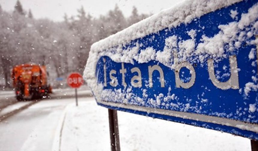 Meteoroloji 9 ilimiz için çok şiddetli kar yağışı uyarı yaptı.