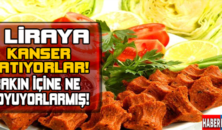 1 Liraya &#039;KANSER&#039; satıyorlar! Bakın içine ne koyuyorlarmış...