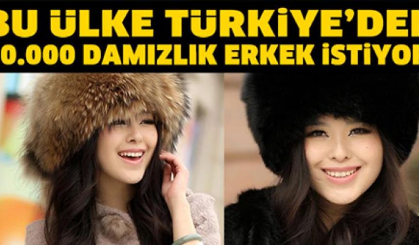 TÜRKİYE&#039;DEN 20 BİN DAMIZLIK ERKEK İSTİYOR...