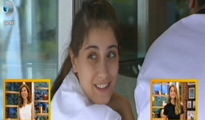 Kantinde arkadaşlarıyla sohbet eden Hazal Kaya, görüntülenince kahvesini almadı.