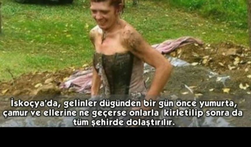 Böyle Gelenek Olmaz Olsun! Yok Daha Neler..! Bu gelenekleri daha önce hiç duymadınız.!
