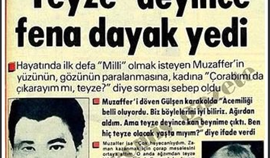 Eskiden gazeteler pek bi renkliymiş dedirten müthiş haberler, manşetleri sizle riçin bir araya getirdik. İşte o dahiyane gazete manşetleri...