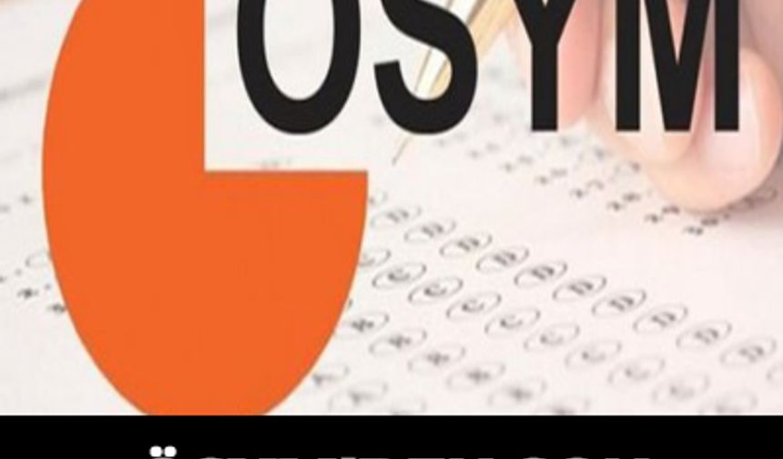ÖSYM&#039;DEN SON DAKİKA AÇIKLAMASI!! KPSS&#039;YE GİRECEKLER DİKKAT!!
