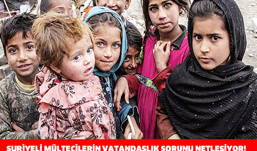 Türkiye&#039;ye sığındıklarında biyometrik kimlik verilen 2 milyon 746 bin Suriyeli’ye, topluma entegrasyonları sağladıktan sonra vatandaşlık hakkı tanınacak.