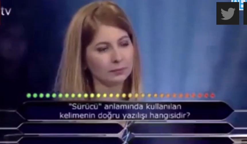 Yeditepe Üniversitesi Diş Hekimliği Fakültesi son sınıf öğrencisi Deniz Fındık, &#039;şoför&#039; kelimesinin doğru yazılışına yönelik soruya yanlış yanıt verince elendi.