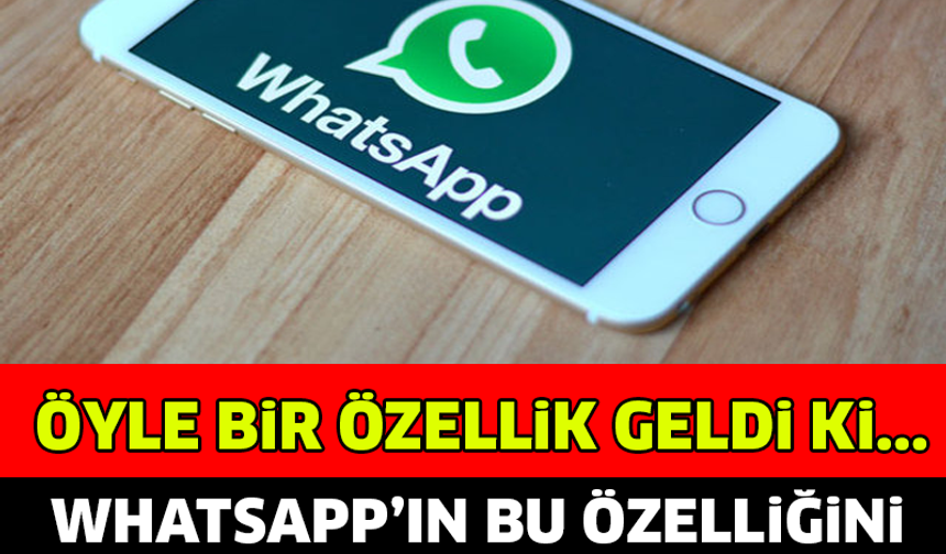 WHATSAPP'IN BU ÖZELLİĞİNİ KİMSE BİLMİYOR! ÖYLE BİR ÖZELLİK GELDİ Kİ...