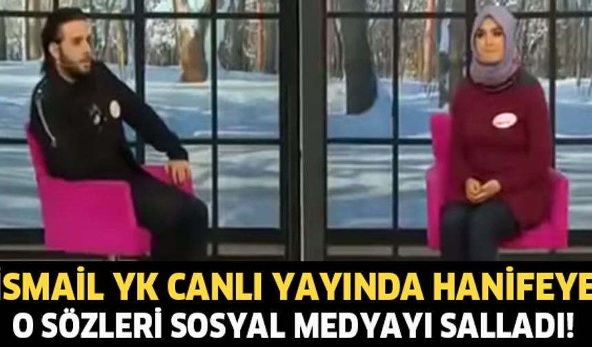 İSMAİL YK CANLI YAYINDA HANİFE’ YE… O SÖZLERİ SOSYAL MEDYAYI SALLADI!!!

DETAYLAR İÇİN GALERİYE DEVAM ET...