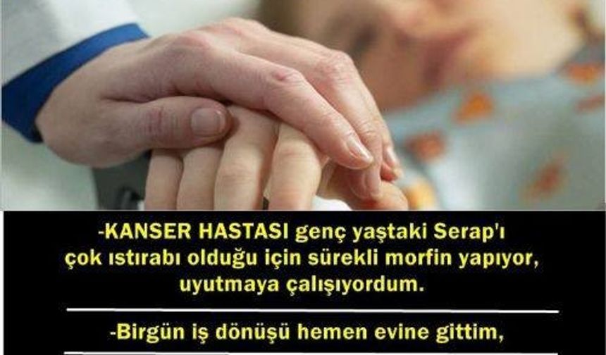 Yaşanmış bu hikaye, büyük bir ibret vesikası Ben 40 yıllık bir kanser uzmanı olarak kanser hastanesinde başhekimlik yaptığım sırada Serap adında genç bir hanım hastam vardı. Serap’ı özel bir ilgiyle bizzat ben tedavi altına almış ve kısa bir süre sonra da iyileştiğini görerek taburcu etmiştim. Ancak Serap’ın da diğer kanserliler gibi ilk beş yıllık süreyi çok dikkatli geçirmesi gerekiyordu.