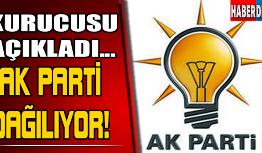 AKP’nin kurucusu bombayı patlattı