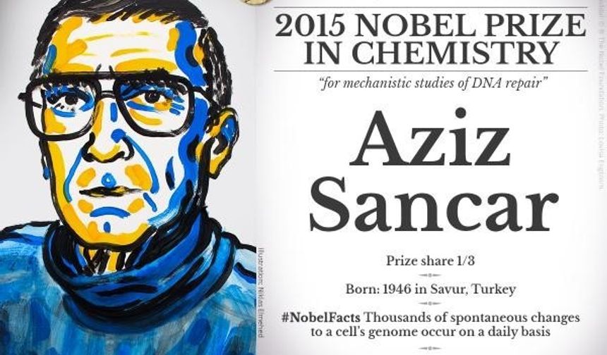 Nobel Ödüllü Türk bilim insanı Prof. Dr. Aziz Sancar, Bilfen eğitim Kurumları’nın Üsküdar’da eğitim veren okullarını ziyaret etti. Büyük bir coşkuyla karşılanan Sancar, okulda matematik ve fen laboratuvarını gezdi. Sancar’a çalışmalarını gösteren öğrenciler, fen laboratuvarında Sancar’la birlikte DNA testi yaptı.

Bu sırada bir basın mensubu Sancar’a, 5 TL üzerindeki DNA sarmalı ibaresi üzerine yaptığı çalışmayı hatırlattı. Sancar, paranın üzerindeki DNA sarmalın olması gerekenin aksine soldan sağa doğru ilerlediğini ve bu yanlışı 5 yıl önce Merkez Bankasına ilettiğini belirtti. Sancar, buna rağmen bu yanlışın hala düzeltilmediğini söyledi. Daha sonra konferans salonuna geçildi, burada Sancar’ın hayatının ve bilimsel çalışmalarının anlatıldığı bir belgesel gösterildi.