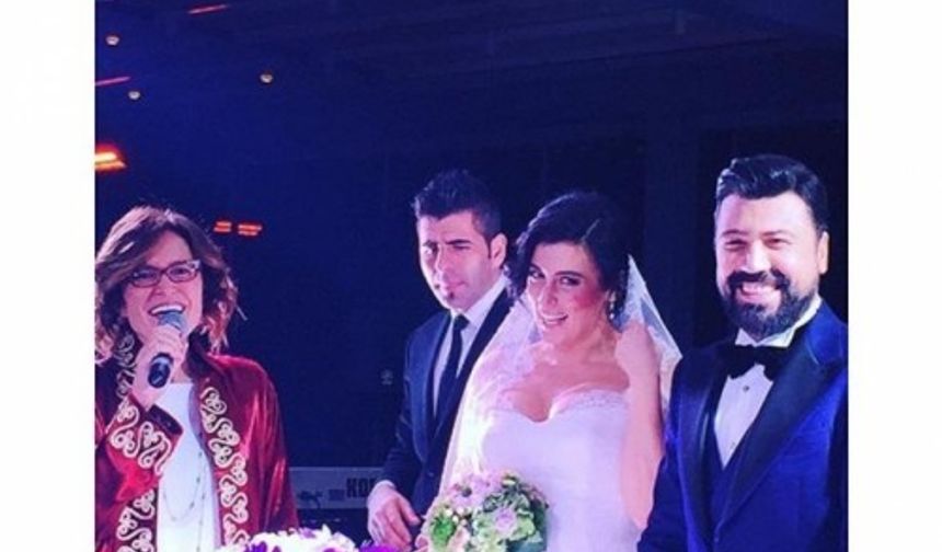 Konuklar düğünden renkli kareleri sosyal medyadan paylaştı.