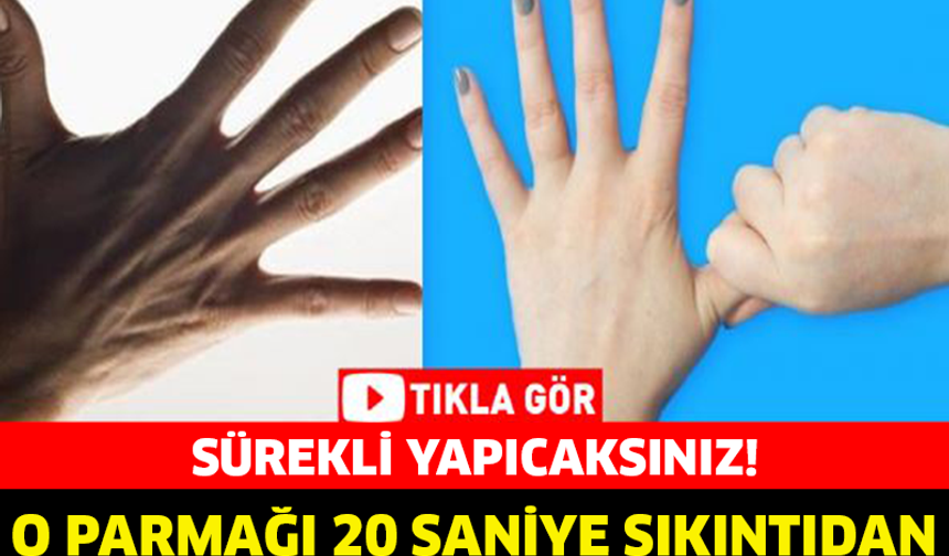 O PARMAĞI 20 SANİYE SIKTIKTAN SONRA BUNU YAPARSANIZ…

DETAYLAR İÇİN GALERİYE DEVAM ET...