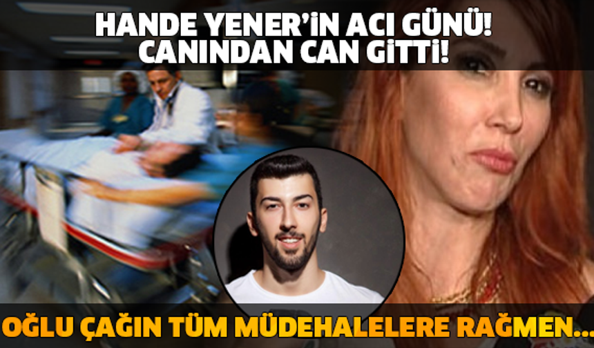 HANDE YENER&#039;İN CANINDAN CAN GİTTİ! OĞLU ÇAĞIN TÜM MÜDAHALELERE RAĞMEN....

GALERİ&#039;NİN DEVAMI İÇİN TIKLAYIN..!