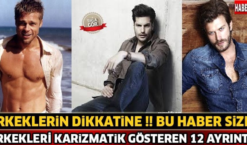 Erkeklerin Dikkatine !! Erkekleri Karizmatik Gösteren 12 Ayrıntı..

HABERİN DEVAMI İÇİN TIKLAYIN...