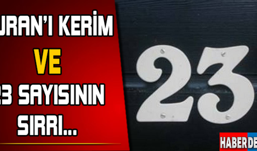 GALERİNİN DEVAMI İ,ÇİN TIKLAYIN...

&quot;23 muamması&quot; tüm olayların doğrudan 23 sayısıyla, 23&#039;ün permütasyonlarıyla ya da 23&#039;le ilgili olan bir sayıyla bağlantılı olduğu inancıdır. İşte örnekler: