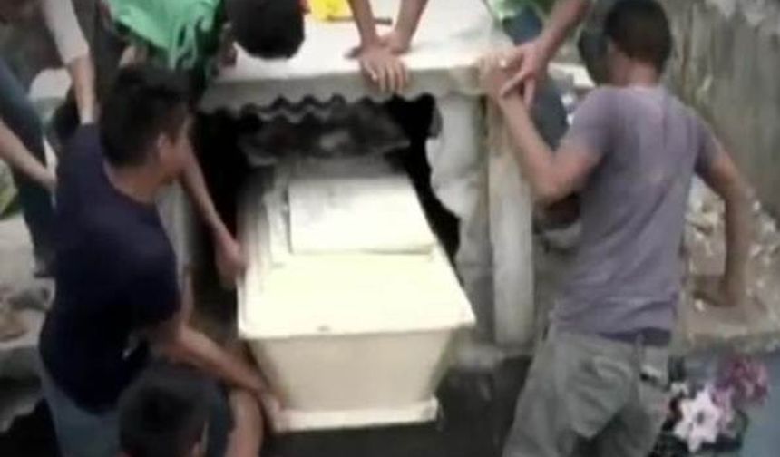 Ertesi gün eşinin mezarını ziyarete gelen eşi Rudy Gonzales mezardan bağırtılar ve yardım çığlıkları duyunca akrabalarının yanına koştu.
