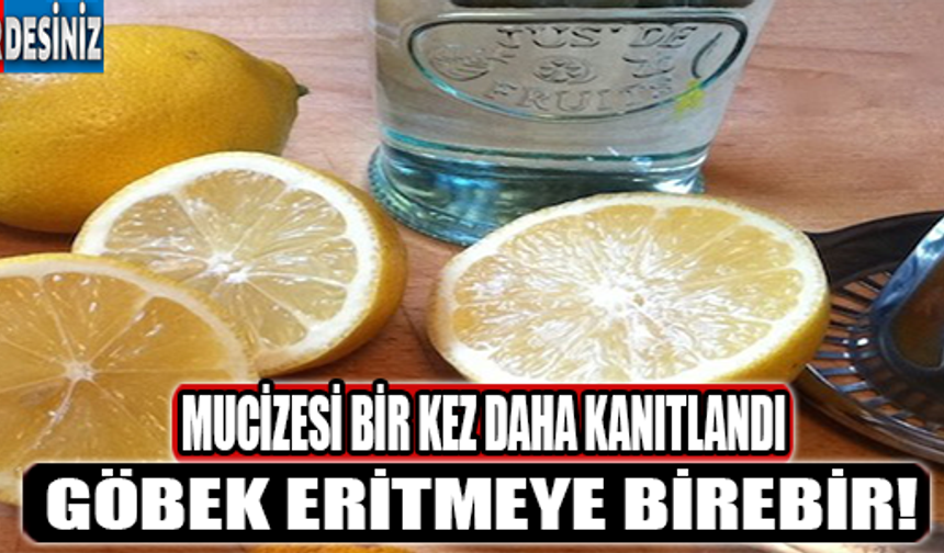 Mucizesi bir kez daha kanıtlandı,göbek eritmeye birebir!