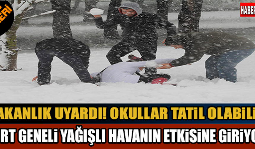 BAKANLIK UYARDI! OKULLAR TATİL OLABİLİR! YURT GENELİ YAĞIŞLI HAVANIN ETKİSİNE GİRİYOR...

GALERİ&#039;NİN DEVAMI İÇİN TIKLAYIN...