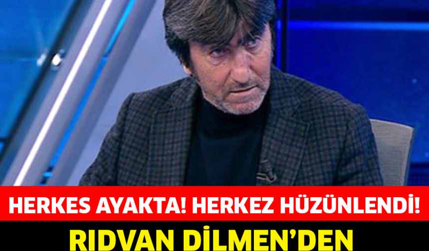 Rıdvan Dilmen&#039;den Kötü Haber?

DETAYLAR İÇİN GALERİYE TEK TEK DEVAM ET...