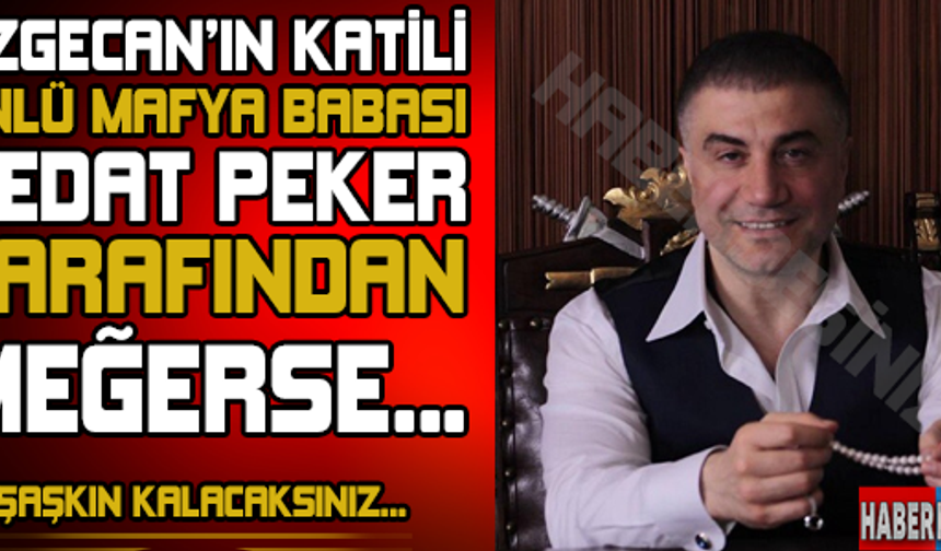Özgecan&#039;ın katilini ünlü mafya babası Sedat Peker tarafından meğerse...

HABERİN DEVAMI İÇİN TIKLAYIN...