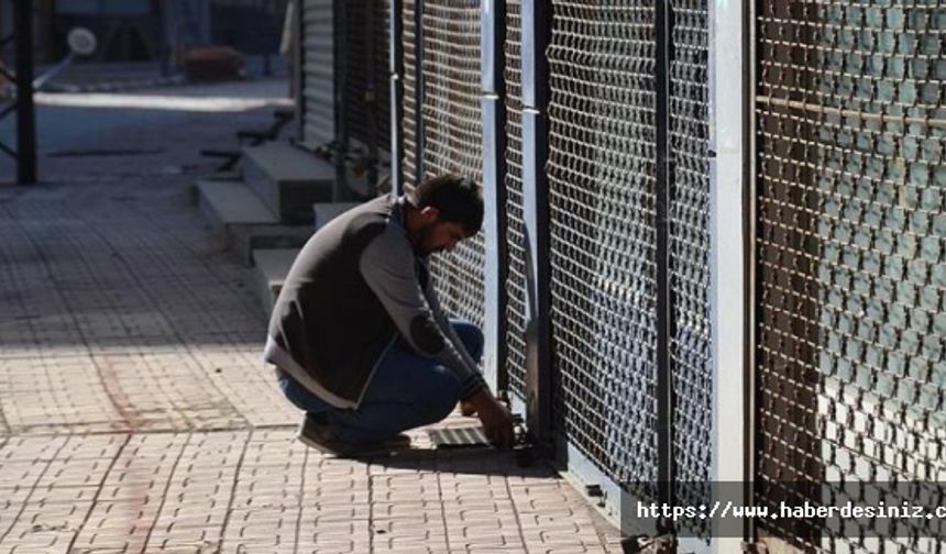 43 bin 655 bin esnaf işyerini kapattı