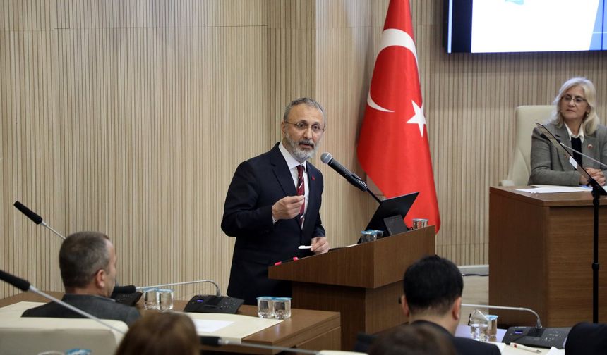 Başkan Özmen, 2024 Faaliyet Raporunu Meclis’e sundu