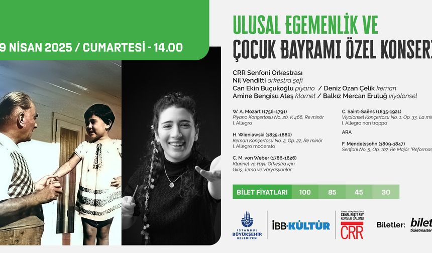 Küçük solistler Nil Venditti ile CRR’de
