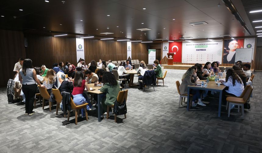 Bakırköy’ün gençleri 'iklim' masasında