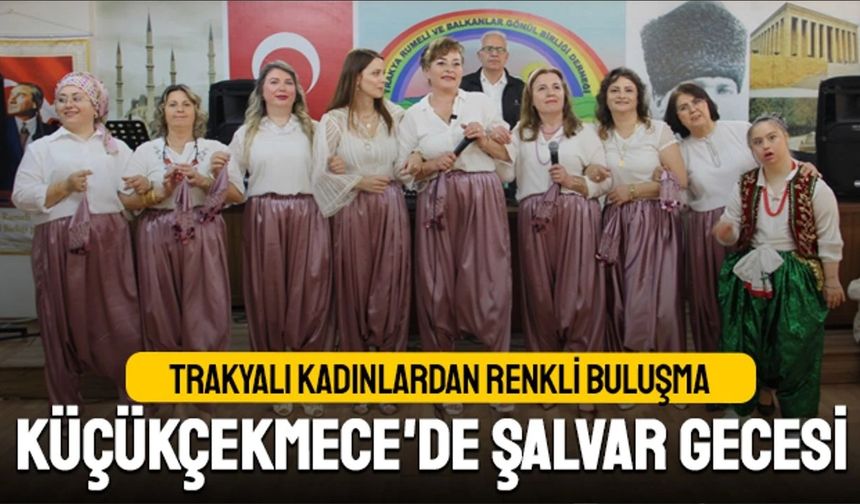 Şalvarını giyen piste çıktı. Küçükçekmece’de Trakya rüzgârı esti